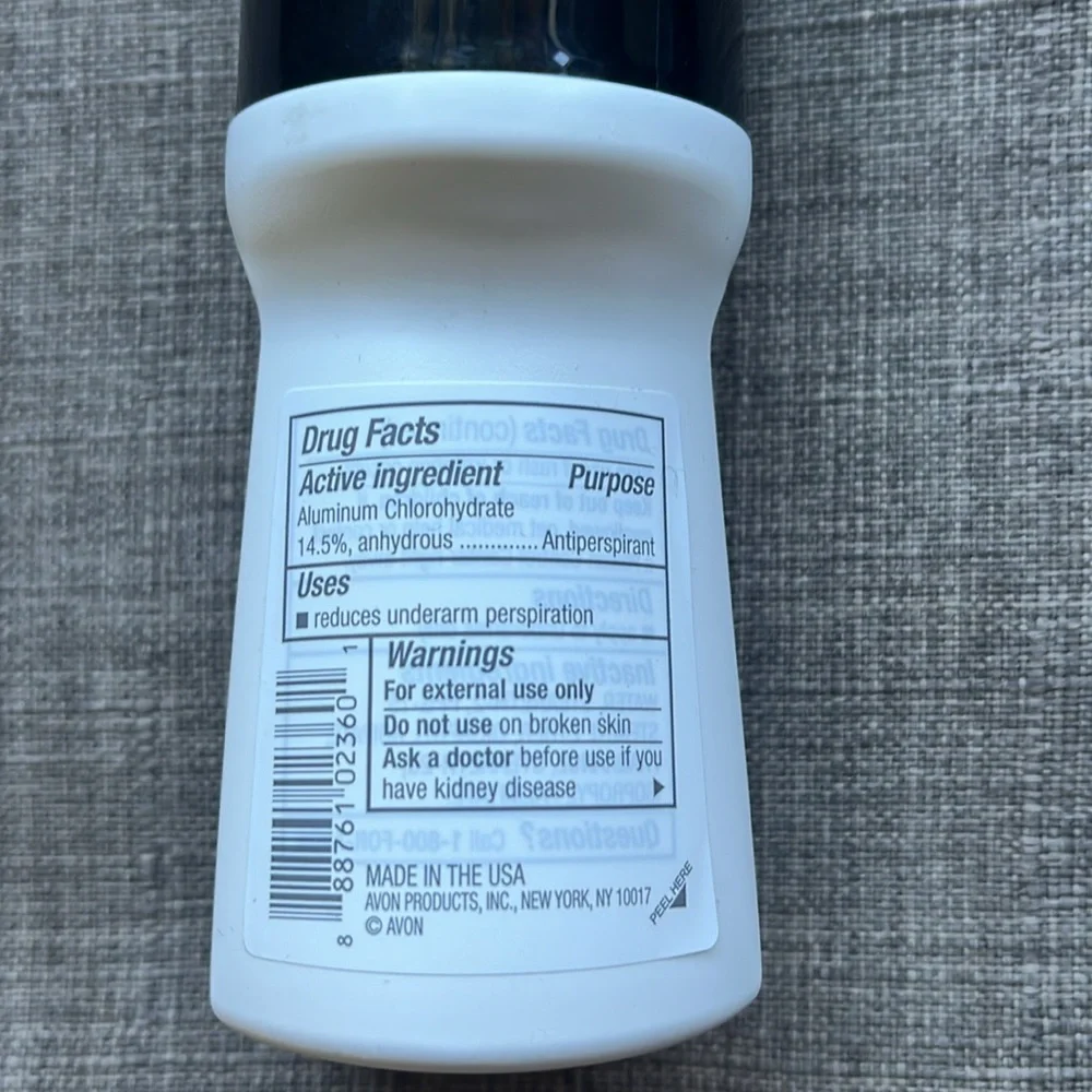 2 Avon Rare Gold Roll-On Antiperspirant Deodorant New